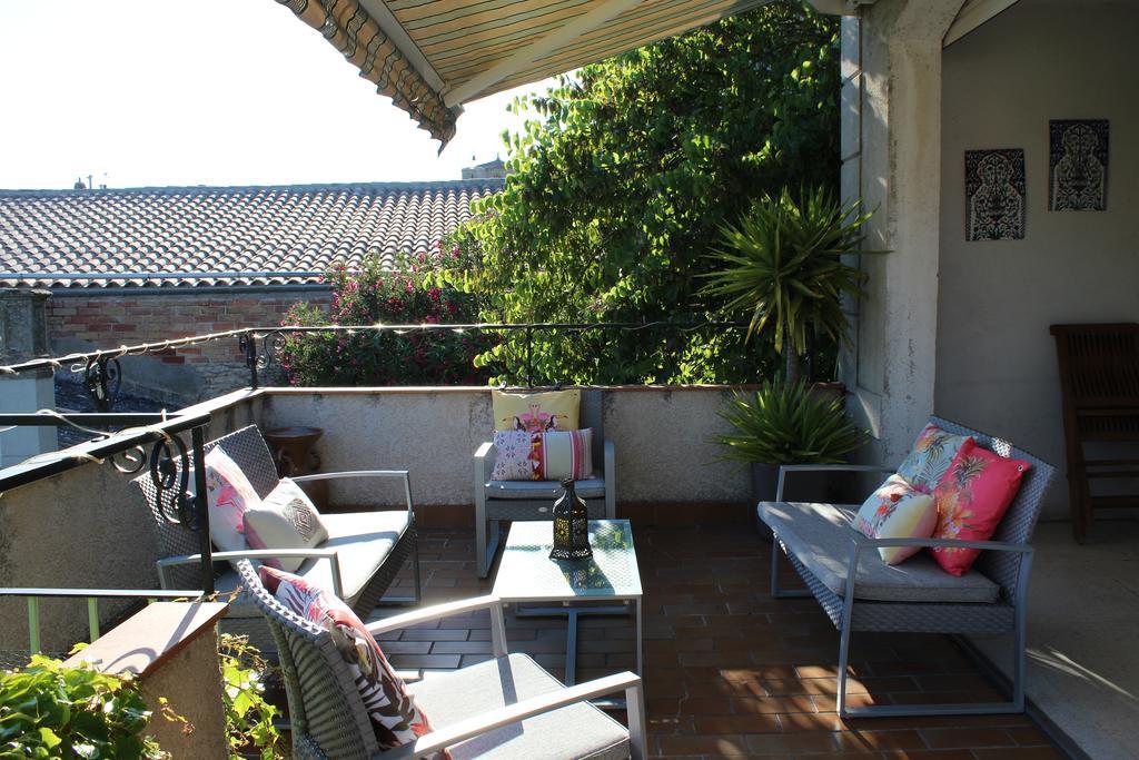 Maison De Maitre A Bram # Jacuzzi Eksteriør bilde