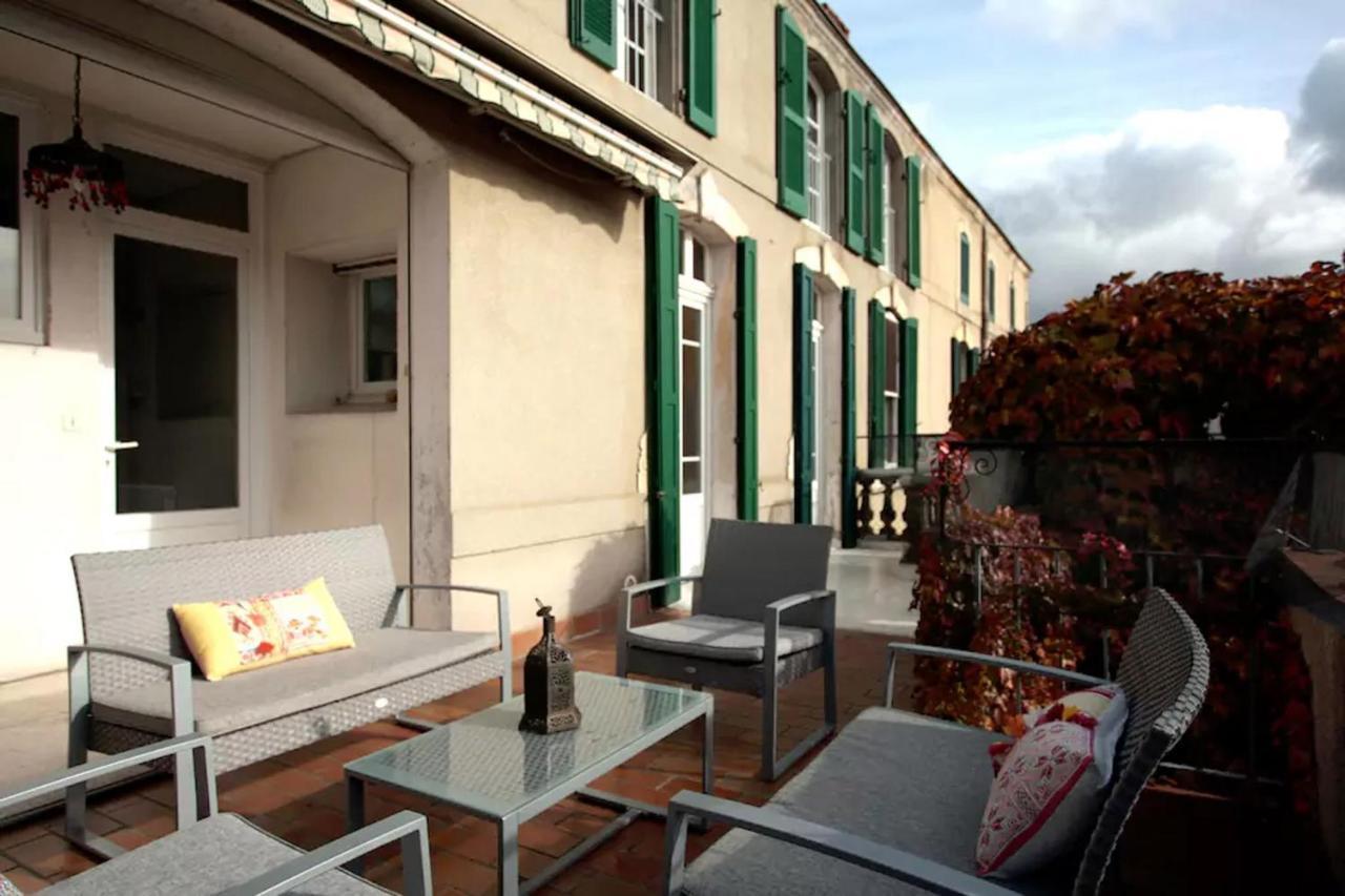 Maison De Maitre A Bram # Jacuzzi Eksteriør bilde
